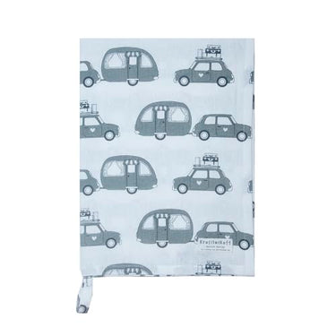 Krasilnikoff - Geschirrtuch Camper/Wohnwagen/Camping 50 x 70cm, 1005 Baumwolle (Rose) im Sale
